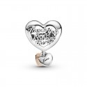 Charm Pandora Rose Corazón Gracias Mamá 789372C00