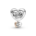 Charm Pandora Rose Corazón Gracias Mamá 789372C00