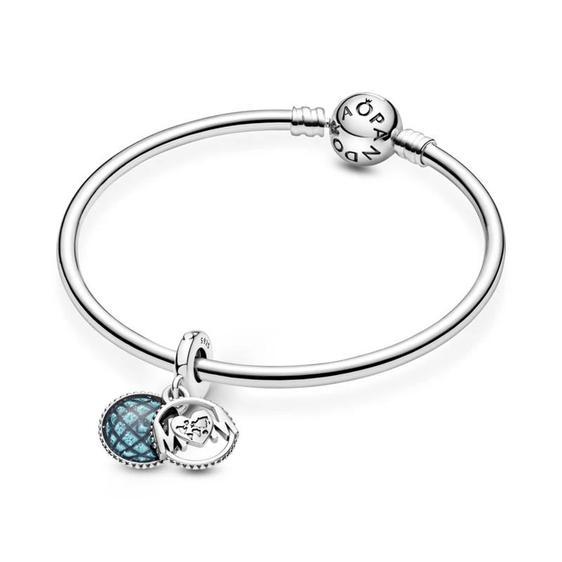 Charm Colgante Pandora Mamá Globo Purpurina 799368C01