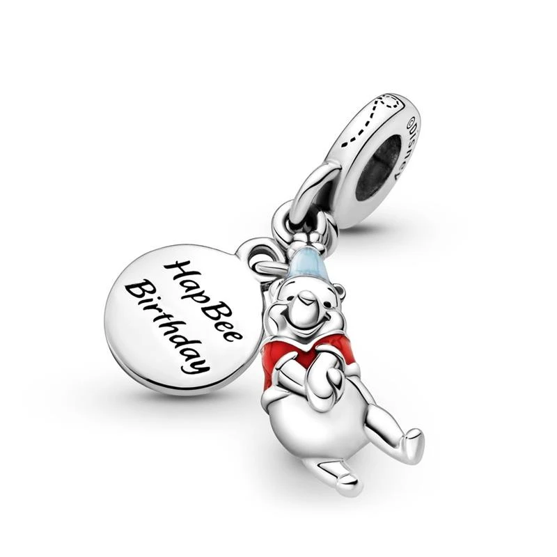 Charm Colgante Pandora Cumpleaños Winnie The Pooh Disney 799385C01