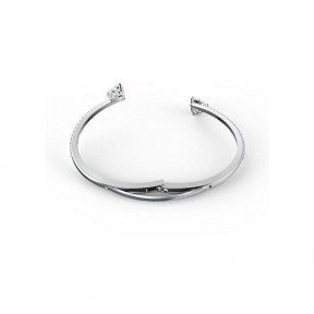 Brazalete Swarovski Attract Soul Heart Mujer Baño Rodio 5535289 Talla L 2