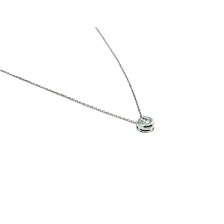 Gargantilla Mujer Oro Blanco y Diamante 0,023 kt 03412003CFB13