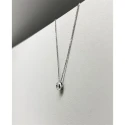 Gargantilla Mujer Oro Blanco y Diamante 0,05 ct 03412035CFB2