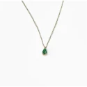 Gargantilla Mujer Oro 18kt y Esmeralda  0558274CE