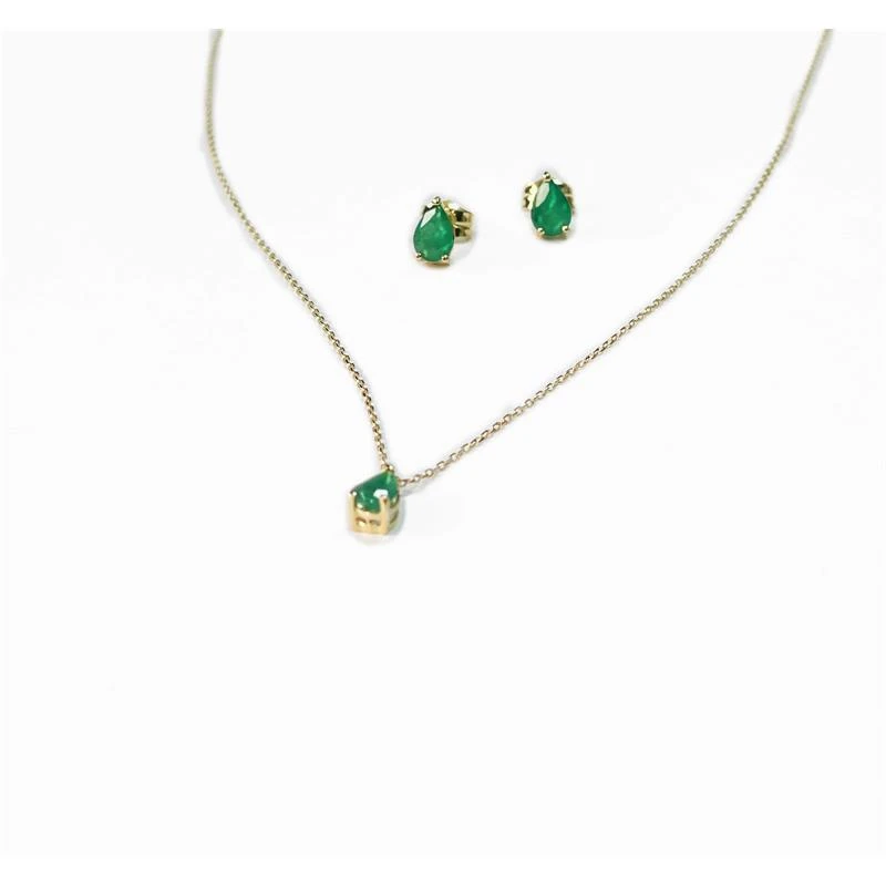 Gargantilla Mujer Oro 18kt y Esmeralda  0558274CE