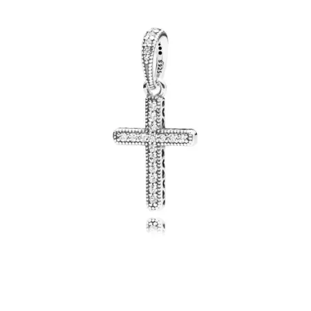 Colgante Pandora Cruz Plata y Circonitas 397571CZ