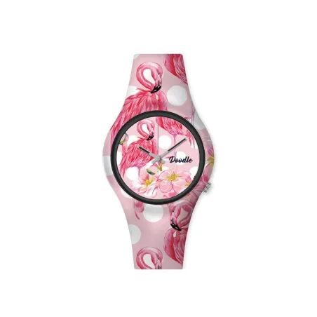 Reloj Doodle Mujer Flamencos Analógico DO35004
