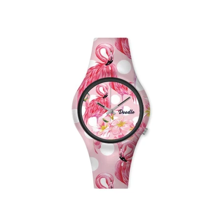 Reloj Doodle Mujer Flamencos Analógico DO35004