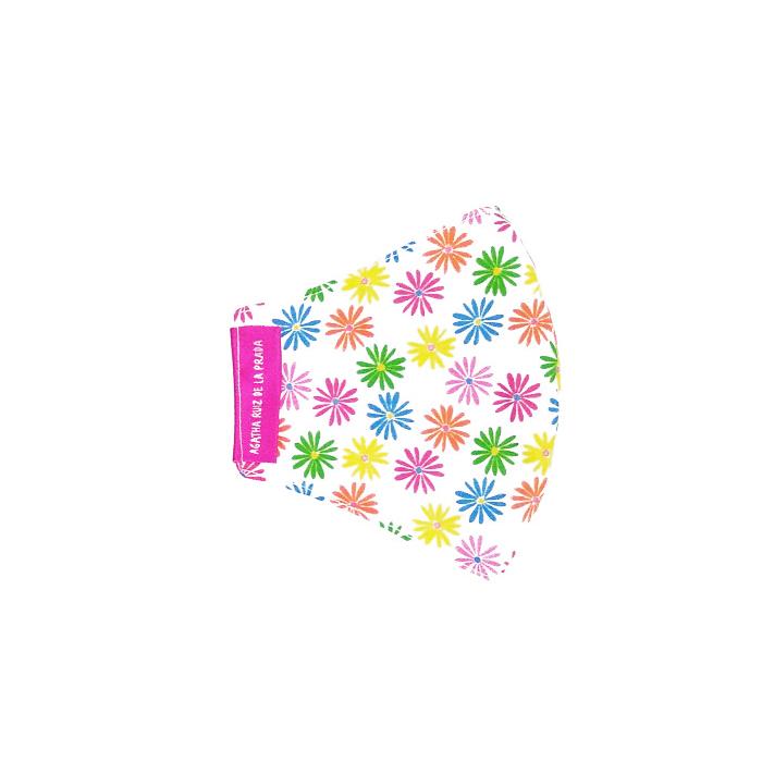 Mascarilla Agatha Ruiz de la Prada Mujer Margaritas Multicolor ARPMASK01-S