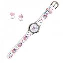 Conjunto Reloj Fantasía Unicornios y Pendientes Unicornio Niña AGR296