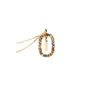 Gargantilla PdPaola Letra I Mujer Plata Baño Oro CO01-268-U