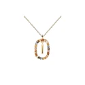 Gargantilla PdPaola Letra I Mujer Plata Baño Oro CO01-268-U