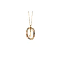 Gargantilla PdPaola Letra J Mujer Plata Baño Oro CO01-269-U