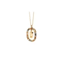 Gargantilla PdPaola Letra D Mujer Plata Baño Oro CO01-263-U