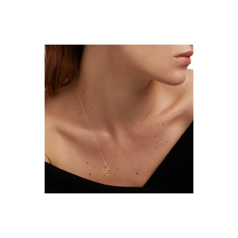 Gargantilla PdPaola Letra G Mujer Plata Baño Oro CO01-266-U