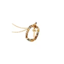 Gargantilla PdPaola Letra T Mujer Plata Baño Oro CO01-279-U