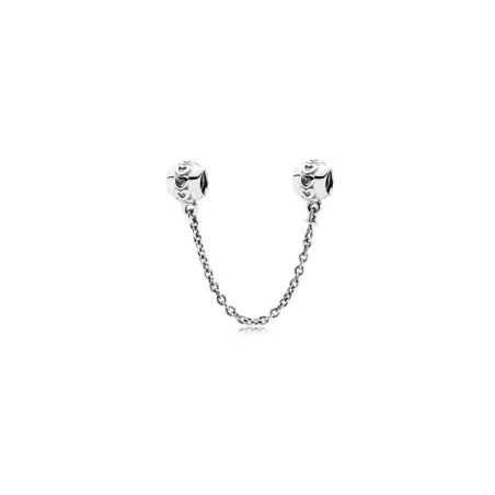 CADENA SEG PLATA CORAZONES