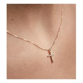 Gargantilla LeCarré Mujer Cruz Oro y Diamantes GD039OA.00 2