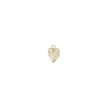 Charm Suelto Salvatore Miscellany Mujer Plata Baño Oro Hoja Palmera 213CH020