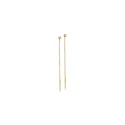 Pendientes Le Carré Nomad Mujer Cadenita Oro y Diamates GB114OA.00