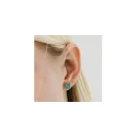 Pendientes Le Carré Green Love Mujer Oro y Cuarzo Esmeralda GB117OA.00