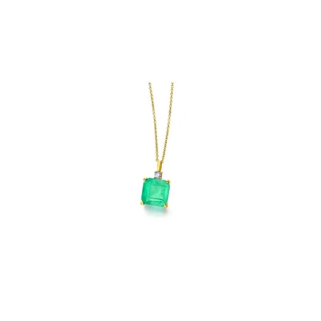 Gargantilla Le Carré Green Love Mujer Oro y Cuarzo Esmeralda GD100OA.00