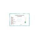 Gargantilla Le Carré Green Love Mujer Oro y Cuarzo Esmeralda GD100OA.00