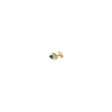 Piercing UNOde50 Mujer Leaky Stud Baño Oro PIE0011AZUORO0U