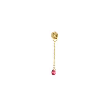 Charm Salvatore Mujer Plata Baño Oro y Circonita Rubí 213CH063