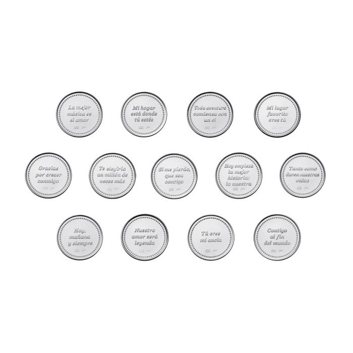 Juego de arras ARGYOR Plata Boda 8169AG