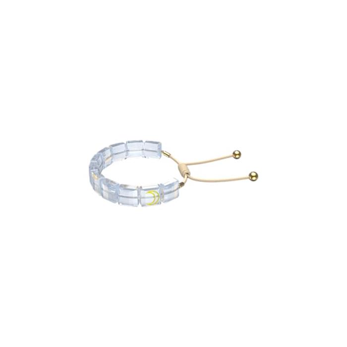 Pulsera Swarovski Mujer Luna Cristal Blanco y Baño Oro 5615863
