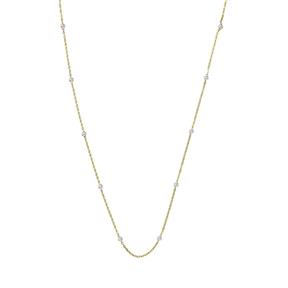 Collar ARGYOR Mujer Oro Bicolor y Bolitas 0410100BIC