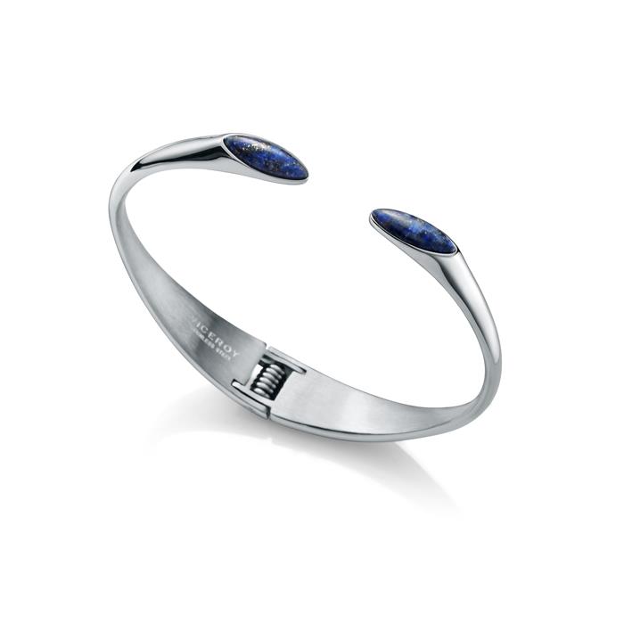 Pulsera Viceroy Fashion Chic Mujer Acero Inoxidable y Piedra Azul 75261P01013