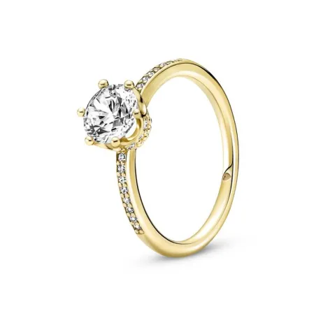 Anillo Pandora Shine Corona Brillante Transparente 168289C01