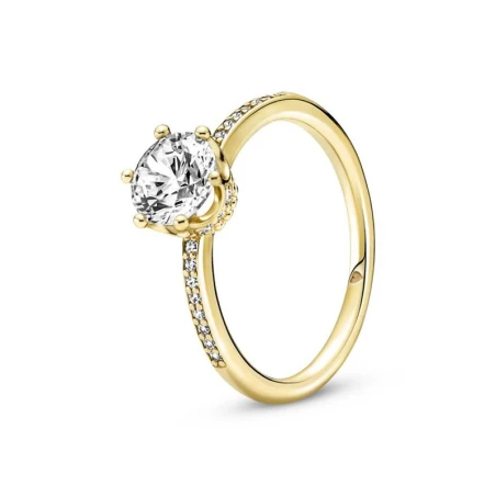Anillo Pandora Shine Corona Brillante Transparente 168289C01