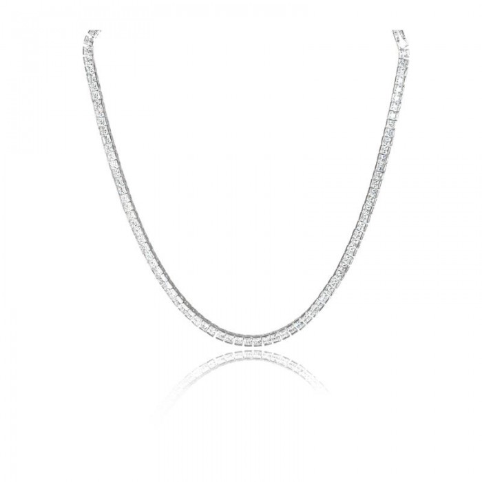 Collar Luxenter Princesa Mujer Plata y Circonitas Brillantes NBJ0020000