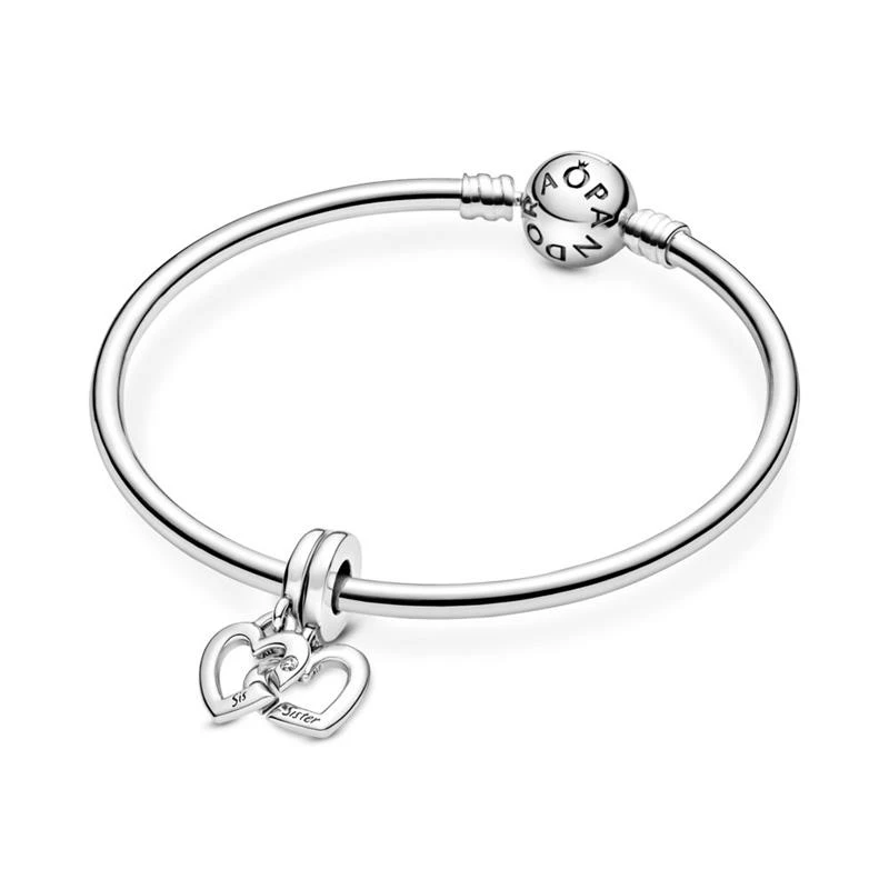 Charm Colgante Pandora Hermanas Unidas Corazones Divididos 799538C01
