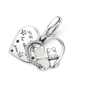 Charm Colgante Pandora Gatos & Corazones 799546C01