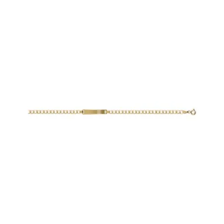 Esclava oro hueca apx 2.65g