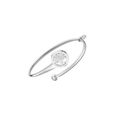Pulsera Lotus Style Millennial Mujer Árbol de la Vida Acero Inoxidable y Circonitas LS2169-2/3