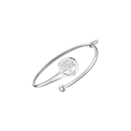 Pulsera Lotus Style Millennial Mujer Árbol de la Vida Acero Inoxidable y Circonitas LS2169-2/3