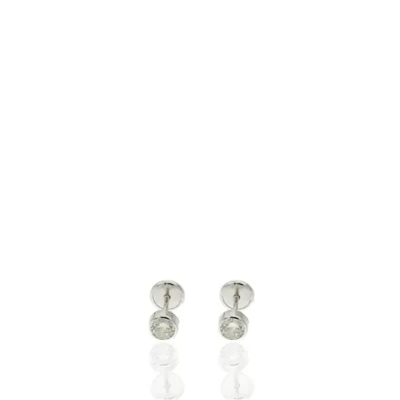 Pendientes Algecor Mujer Plata y Circonita PPE1151