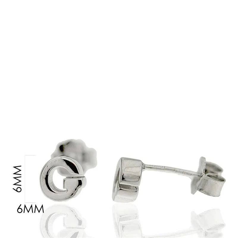 Pendiente Individual Algecor Mujer Inicial Plata CPE0964-RD