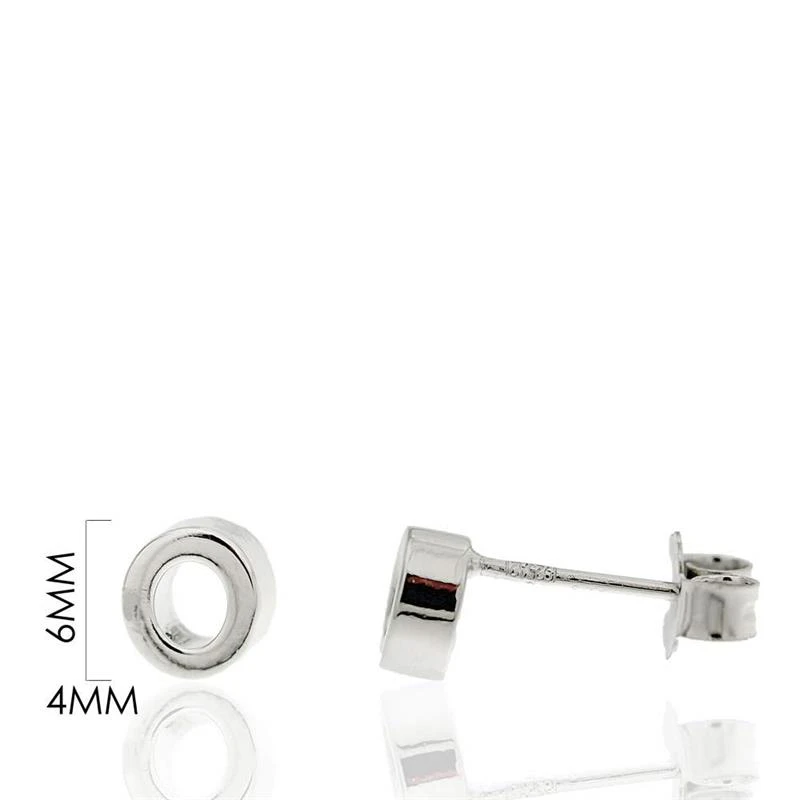 Pendiente Individual Algecor Mujer Inicial Plata CPE0964-RD