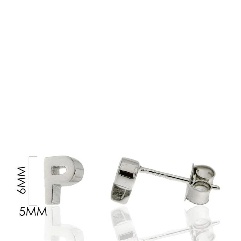Pendiente Individual Algecor Mujer Inicial Plata CPE0964-RD