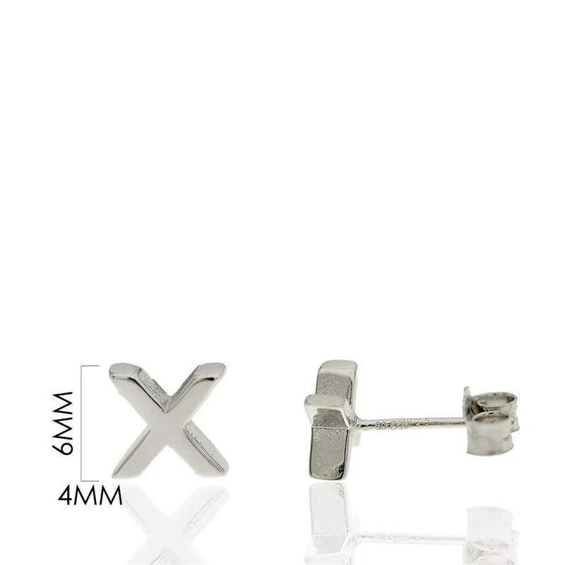 Pendiente Individual Algecor Mujer Inicial Plata CPE0964-RD