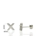 Pendiente Individual Algecor Mujer Inicial Plata CPE0964-RD
