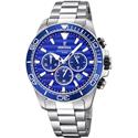 Reloj Festina Prestige Hombre Plateado y Azul Cronógrafo F20361/2