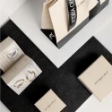 Pendientes Victoria Cruz Lis Mujer Plata Baño Oro y Cristal Swarovski Rosa A3959-04DT