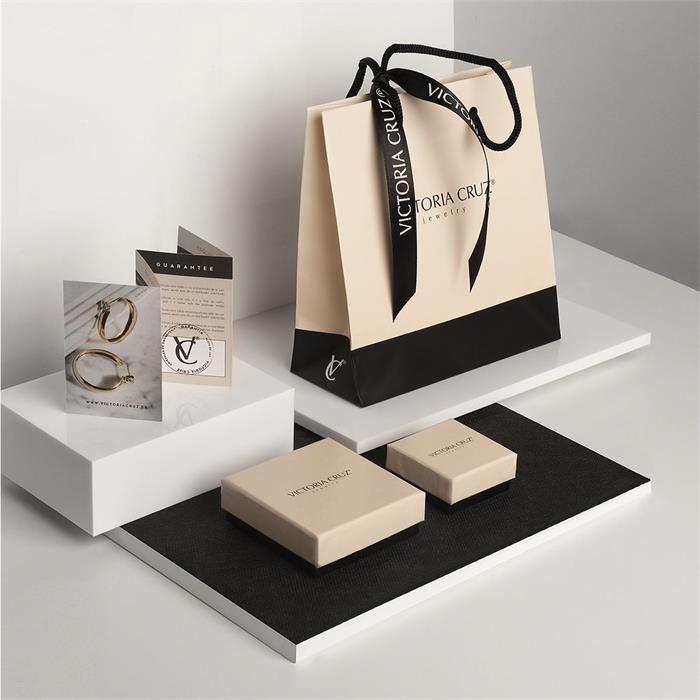 Pendientes Victoria Cruz Lis Mujer Plata Baño Oro y Cristal Swarovski Rosa A3959-04DT